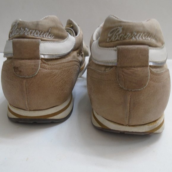 Barracuda men's sneakers size 8 Beige - Picture 4 of 5